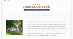 Desktop Screenshot of jurnaldetata.ro